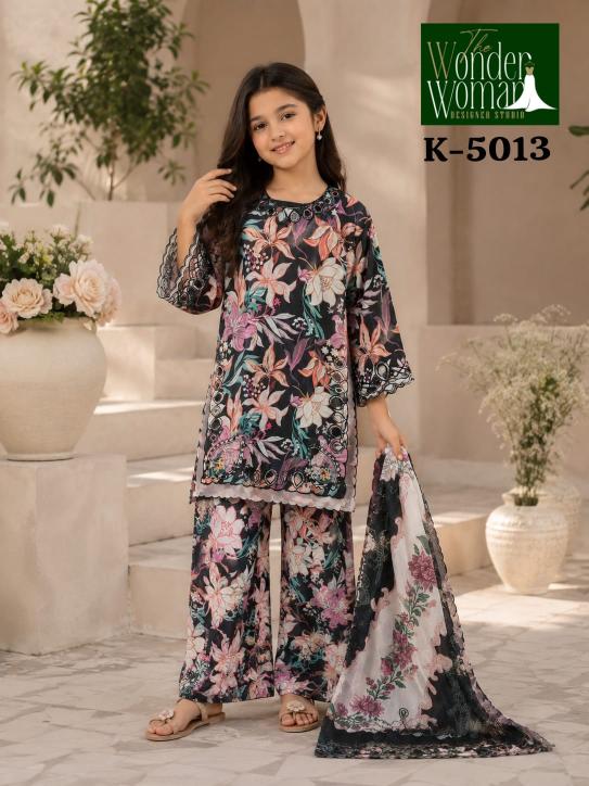 The wonder woman K-5013 kids kurti wholesale facebook